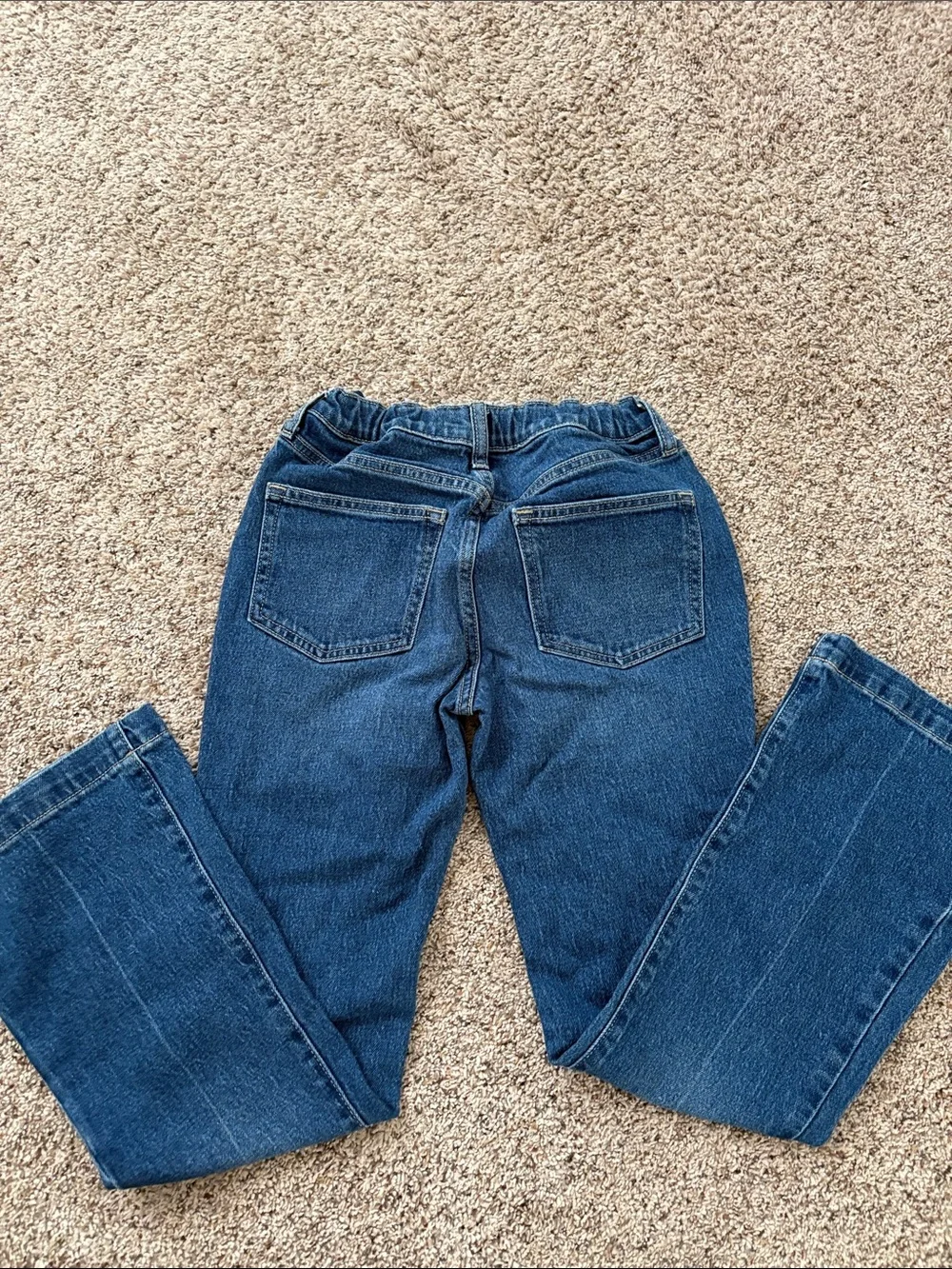 Dark Wash girls Denim Jeans - Blue